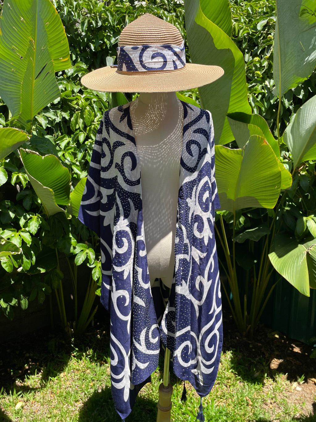 Set Kimono Brisa Azul