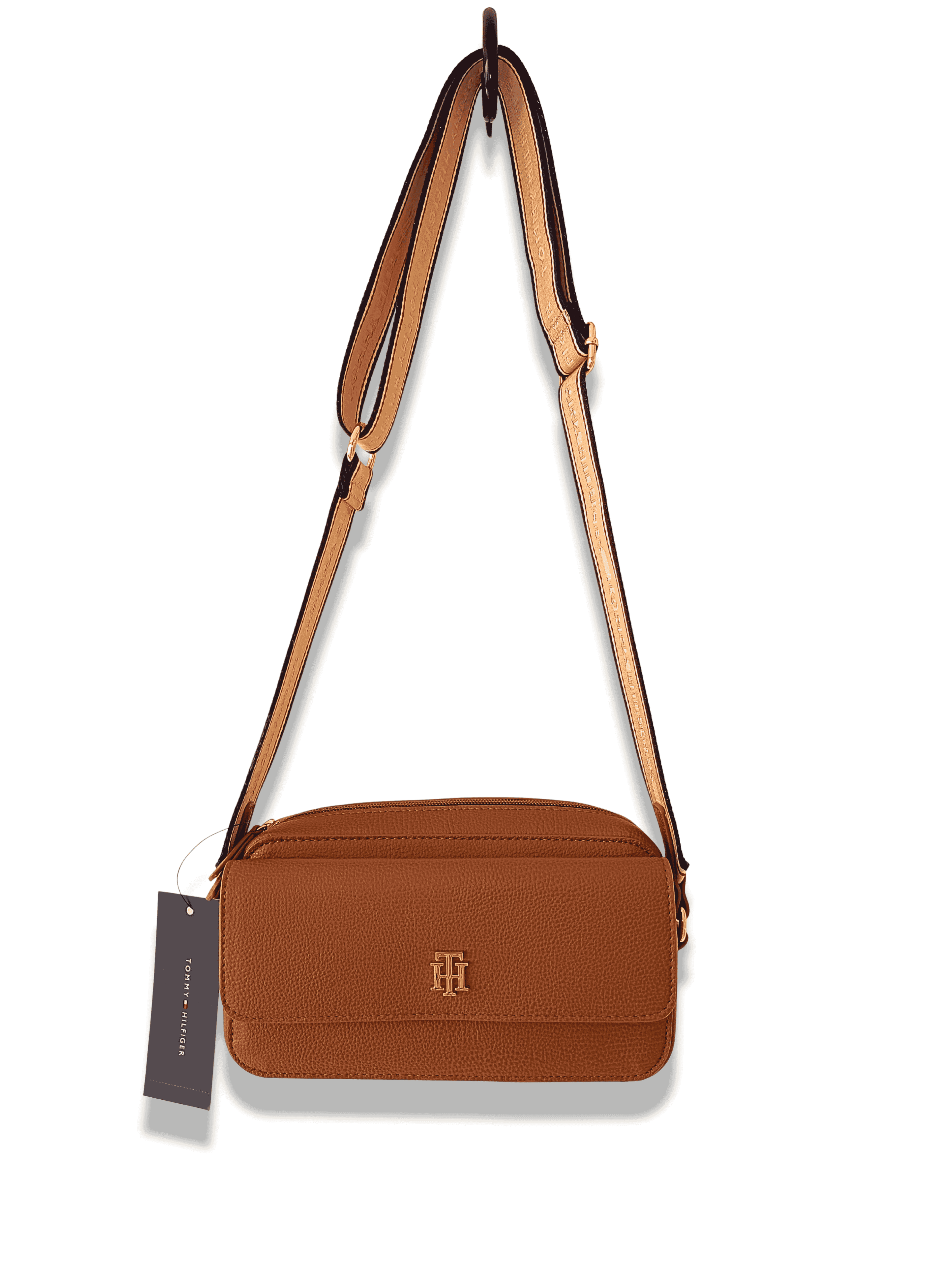 Bolso Crossbody Tommy Hilfiger Café