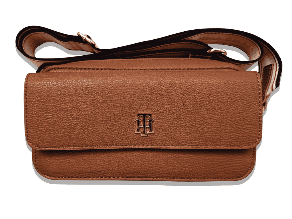 Bolso Crossbody Tommy Hilfiger Café