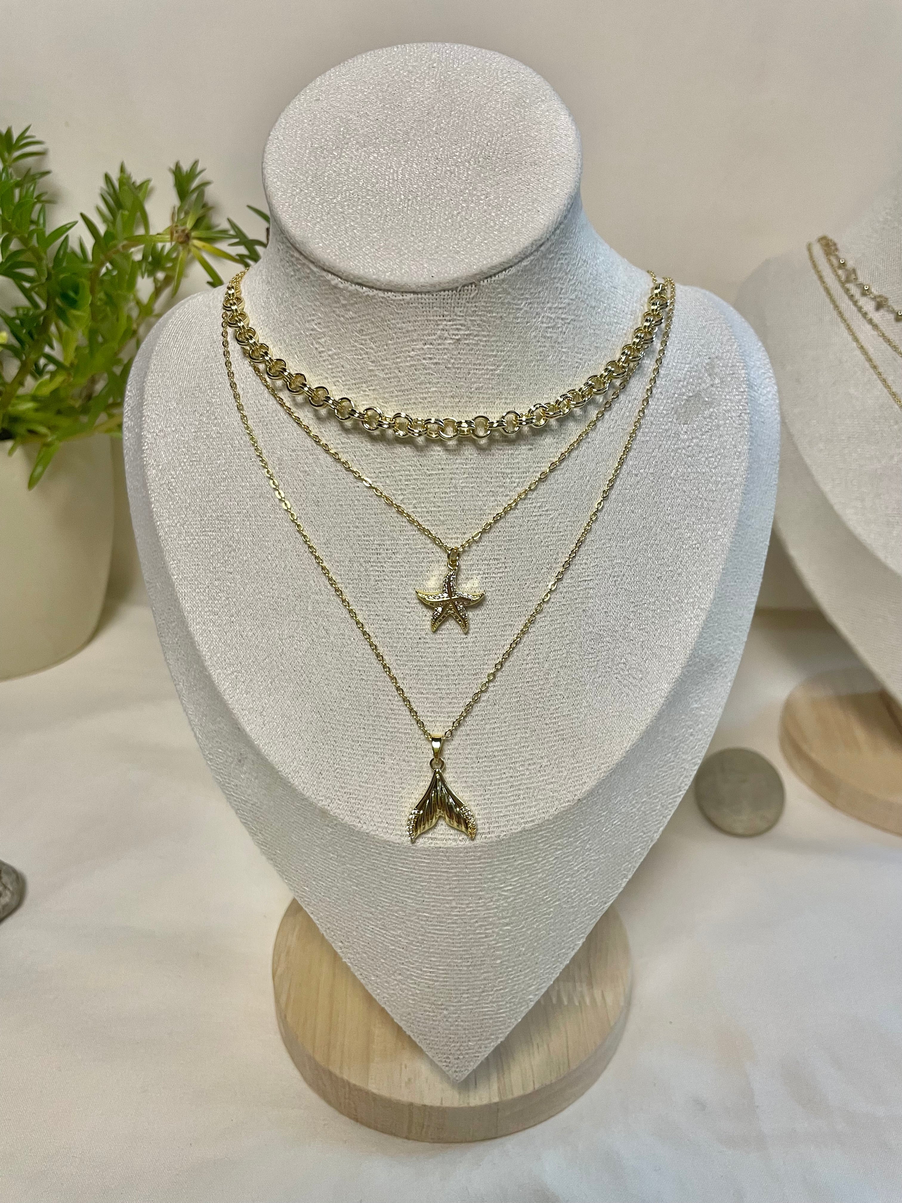 Collar Triple Marino