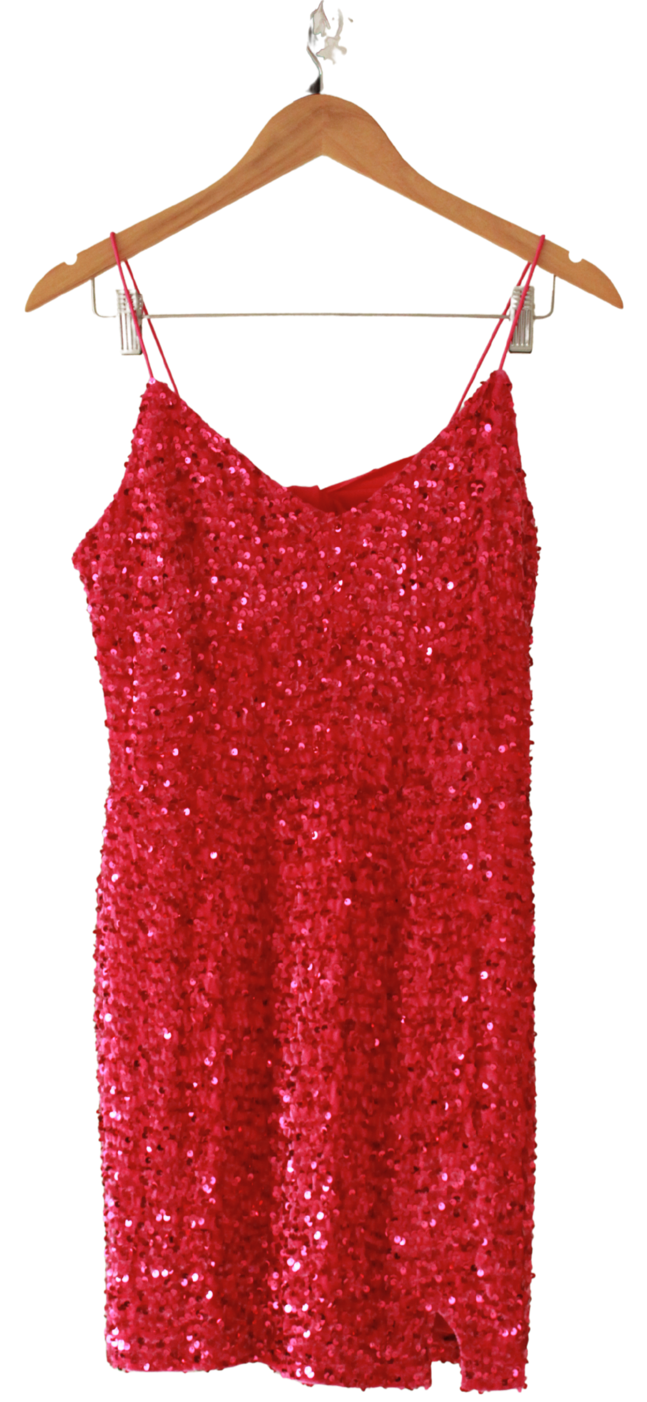 Vestido Lentejuelas Lazo Posterior