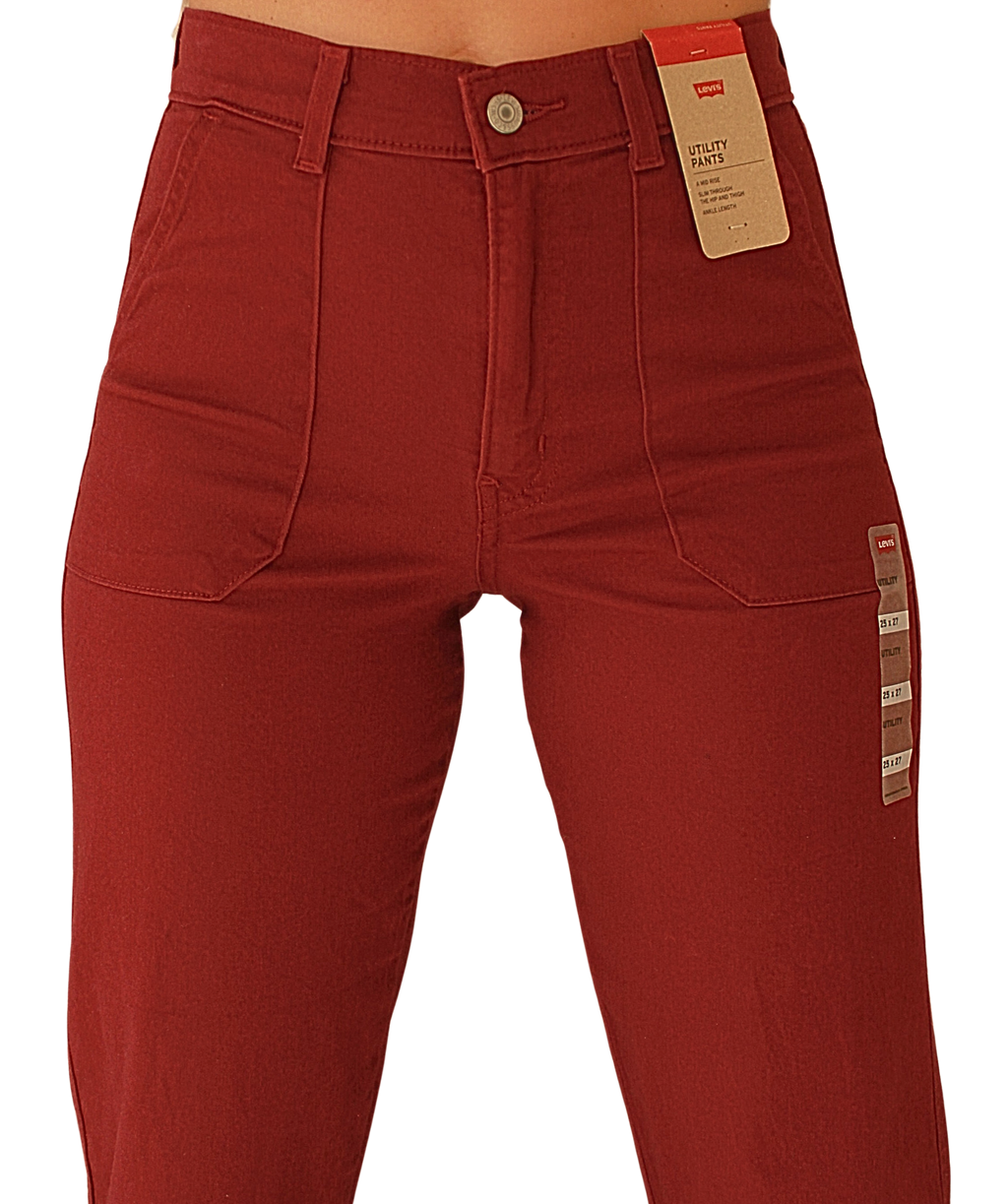Pantalon Levis Utility Vino