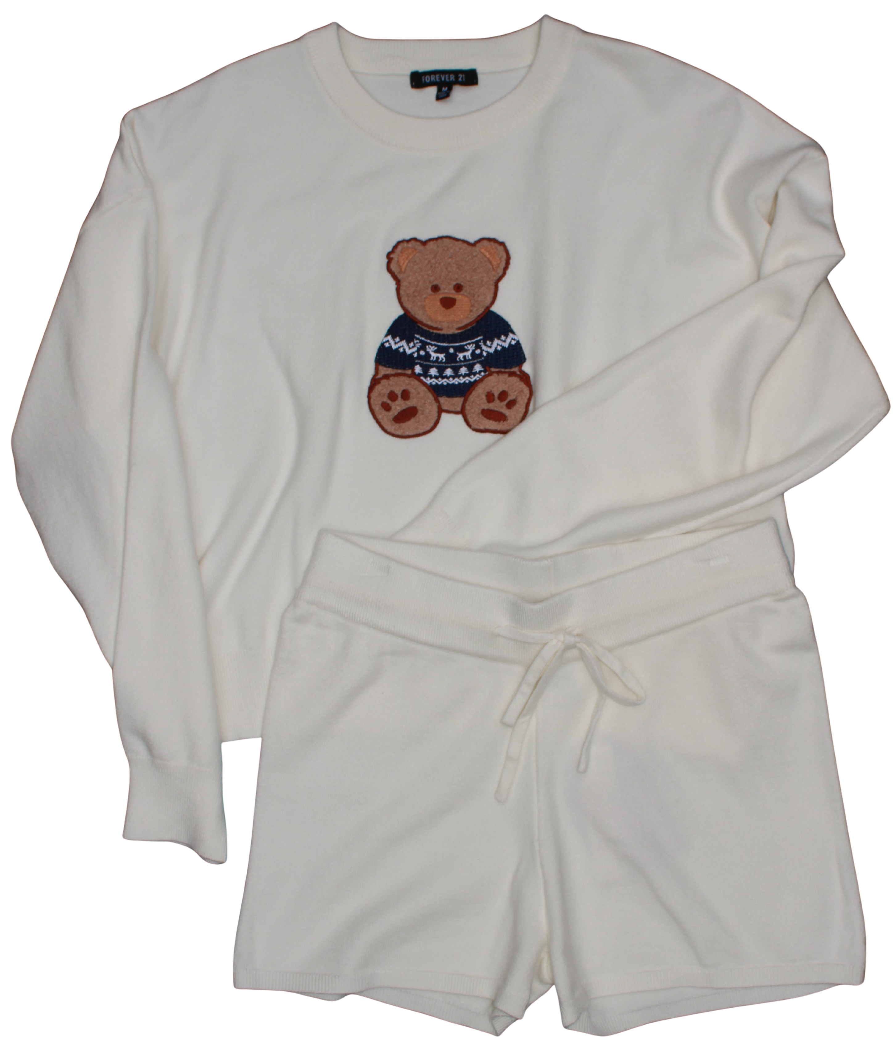 Abrigo Teddy en conjunto con Short