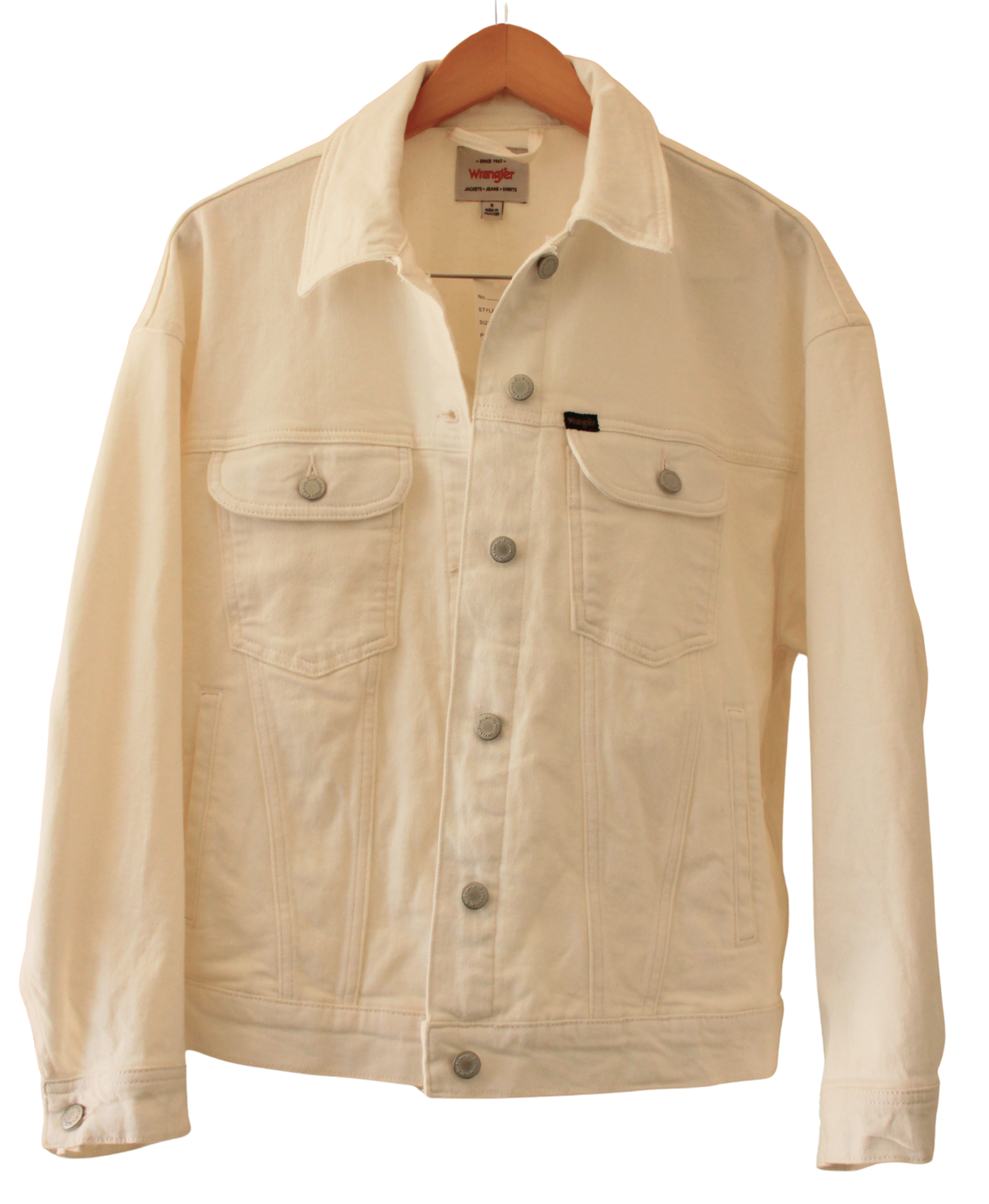 Jacket Denim Blanco
