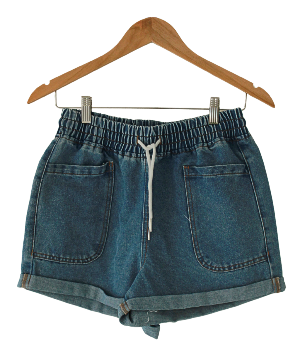Short Mezclilla  Azul Claro