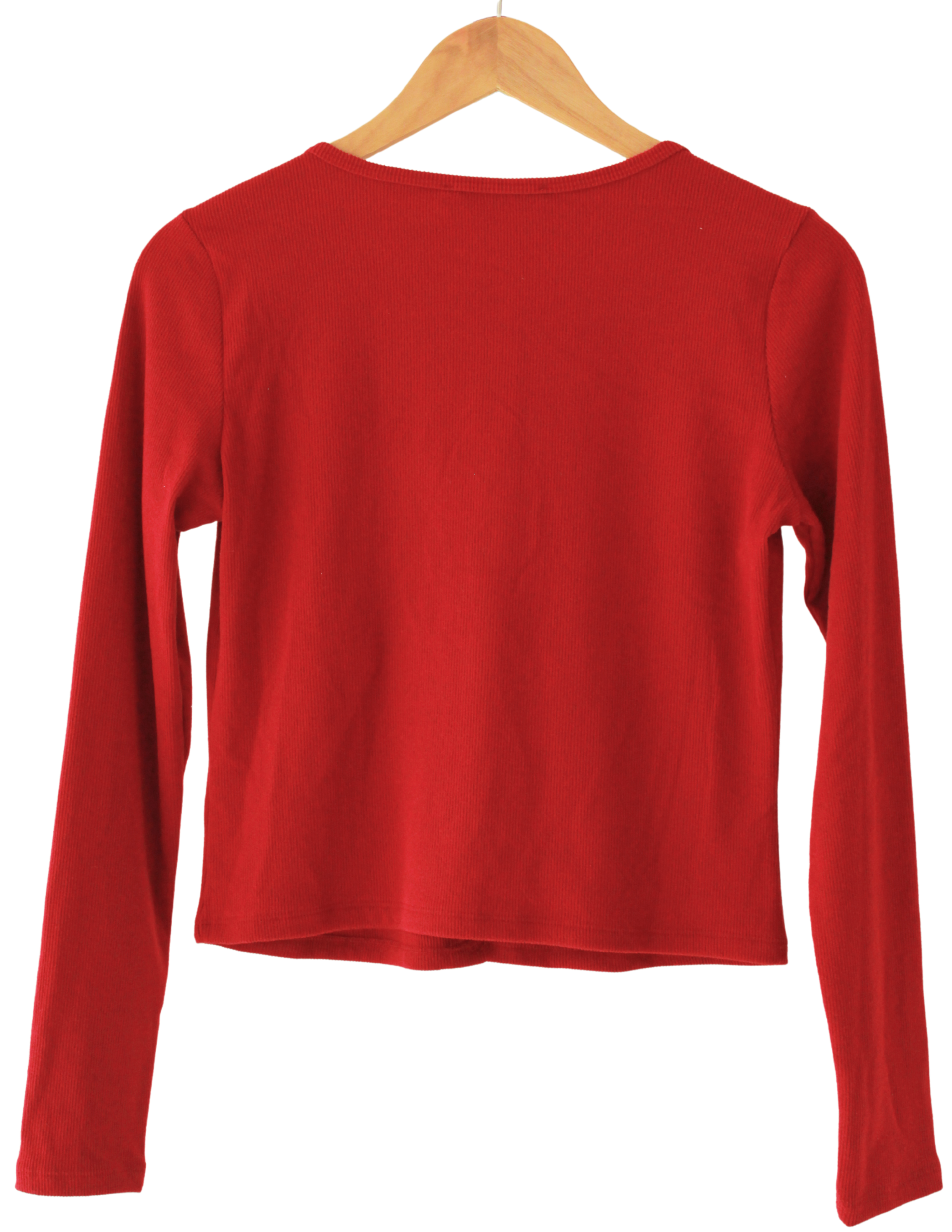 Blusa Madden Girl Manga Larga Roja