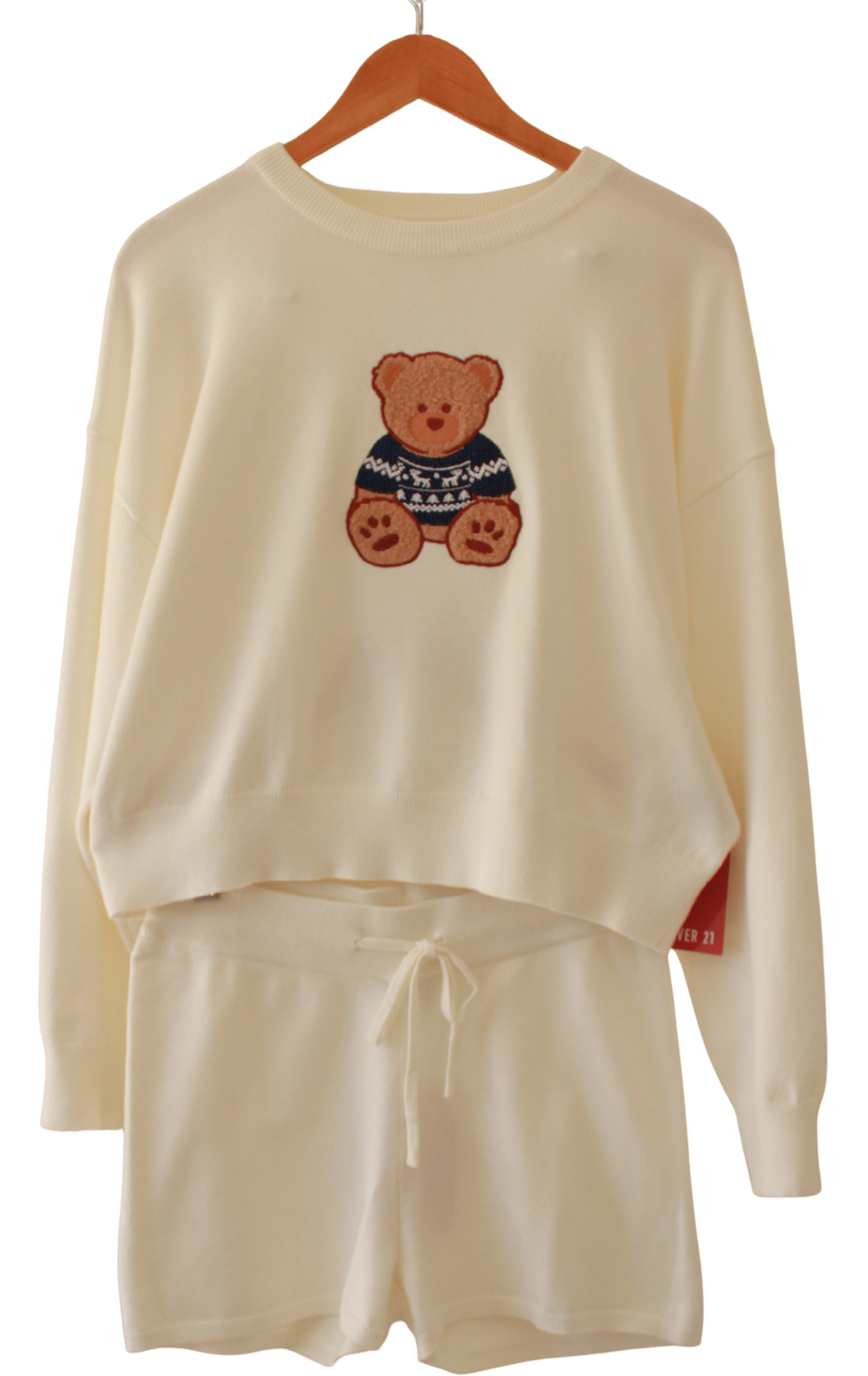 Abrigo Teddy en conjunto con Short