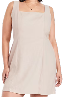 Vestido Old Navy Mini Lino