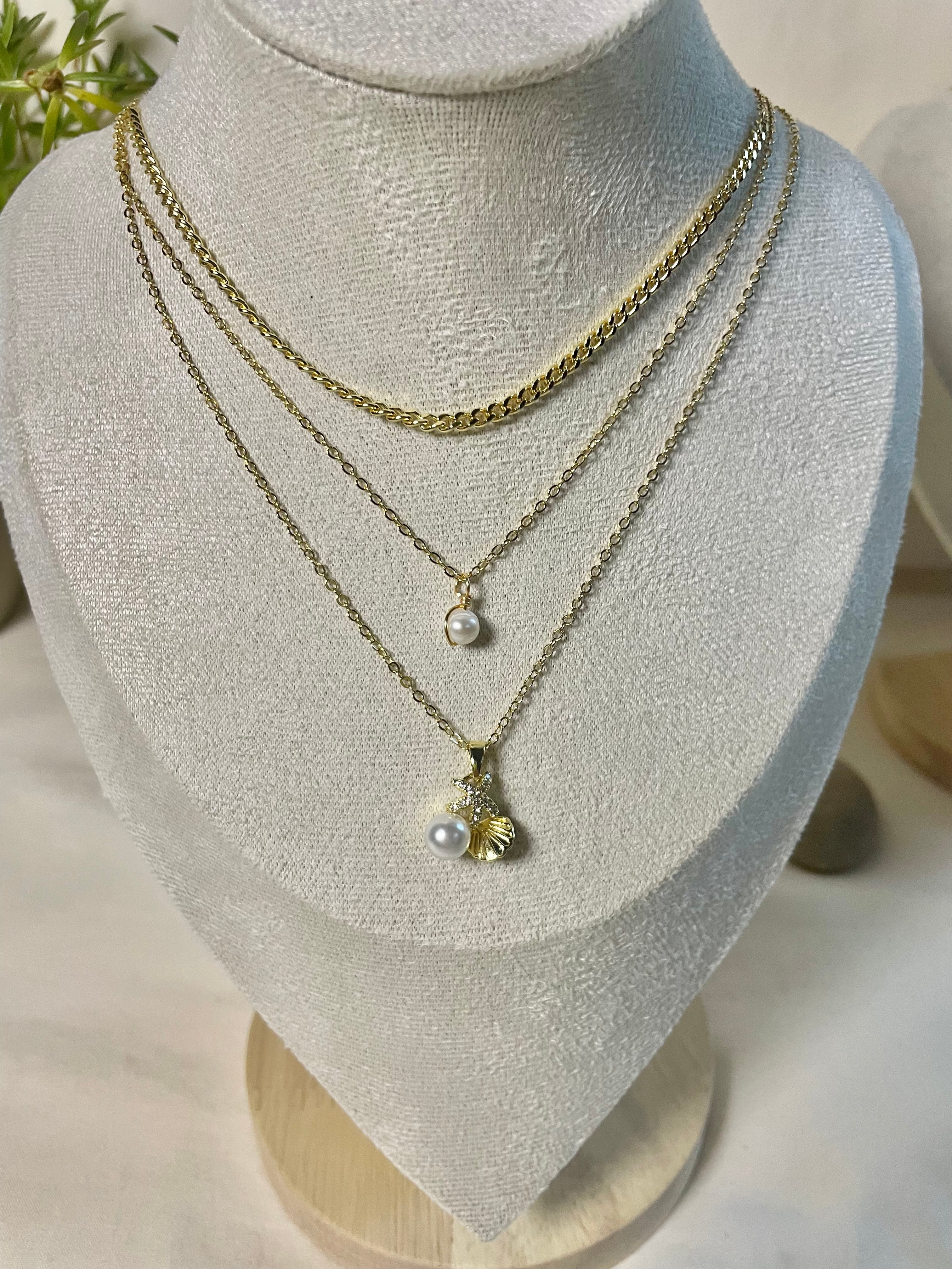 Collar Triple Marina Luxe