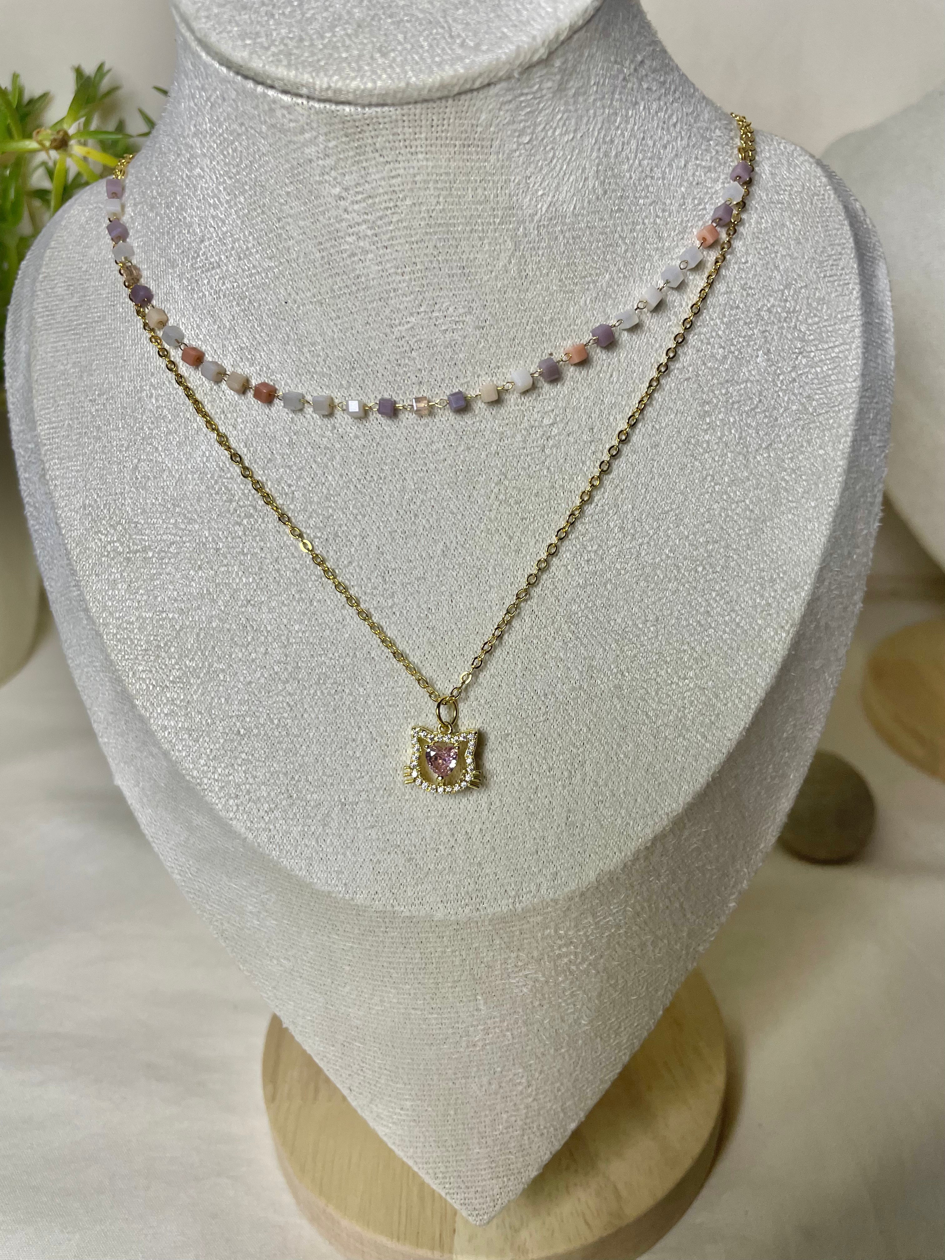 Collar Doble Kitty Girl