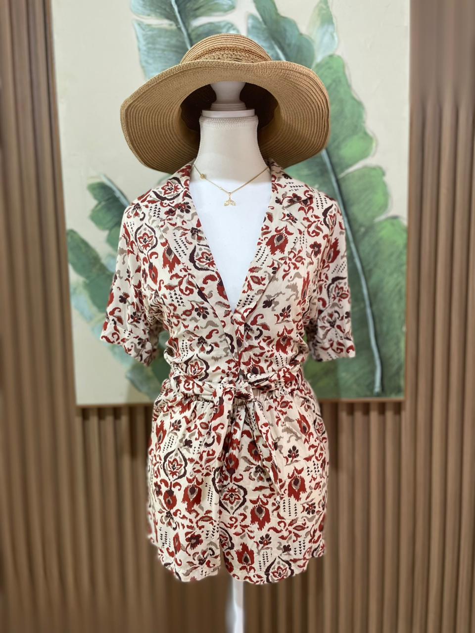 Set Bohemio, Short y Blusa