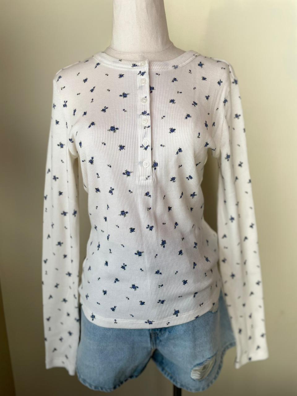 Blusa Levis  Blue Ditsy