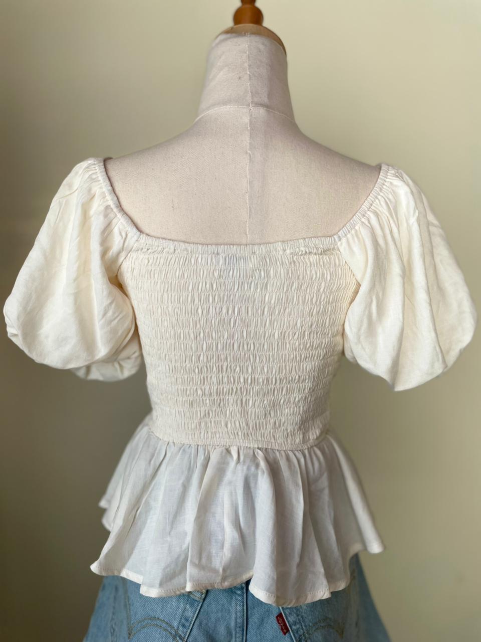 Blusa Ivory Romance