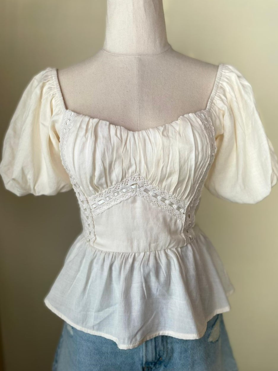 Blusa Ivory Romance