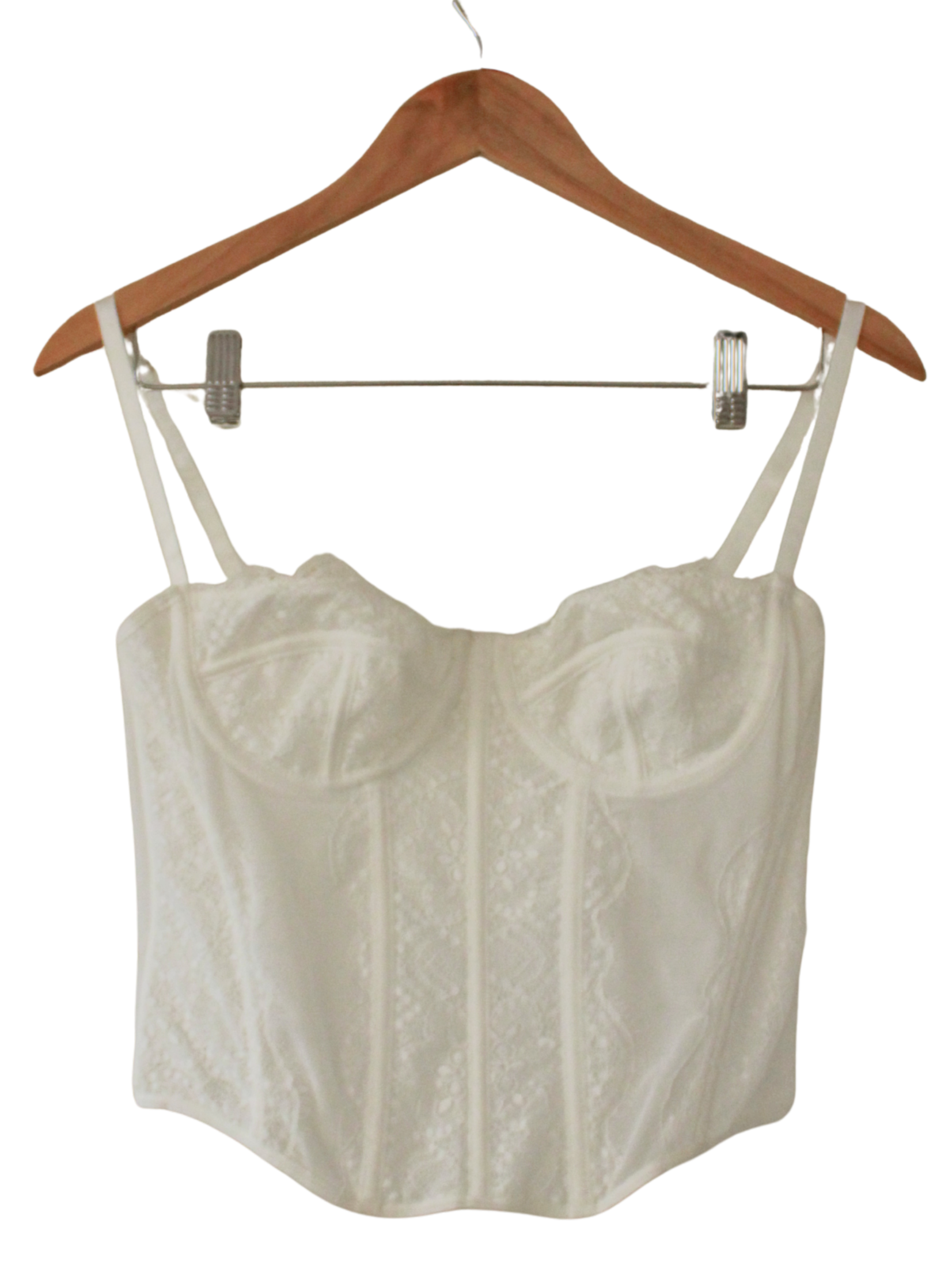 Bralette de encaje Blanco