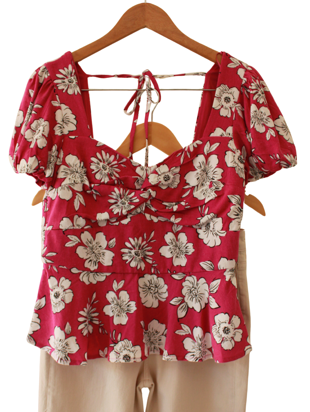 Blusa Bombacha Magenta