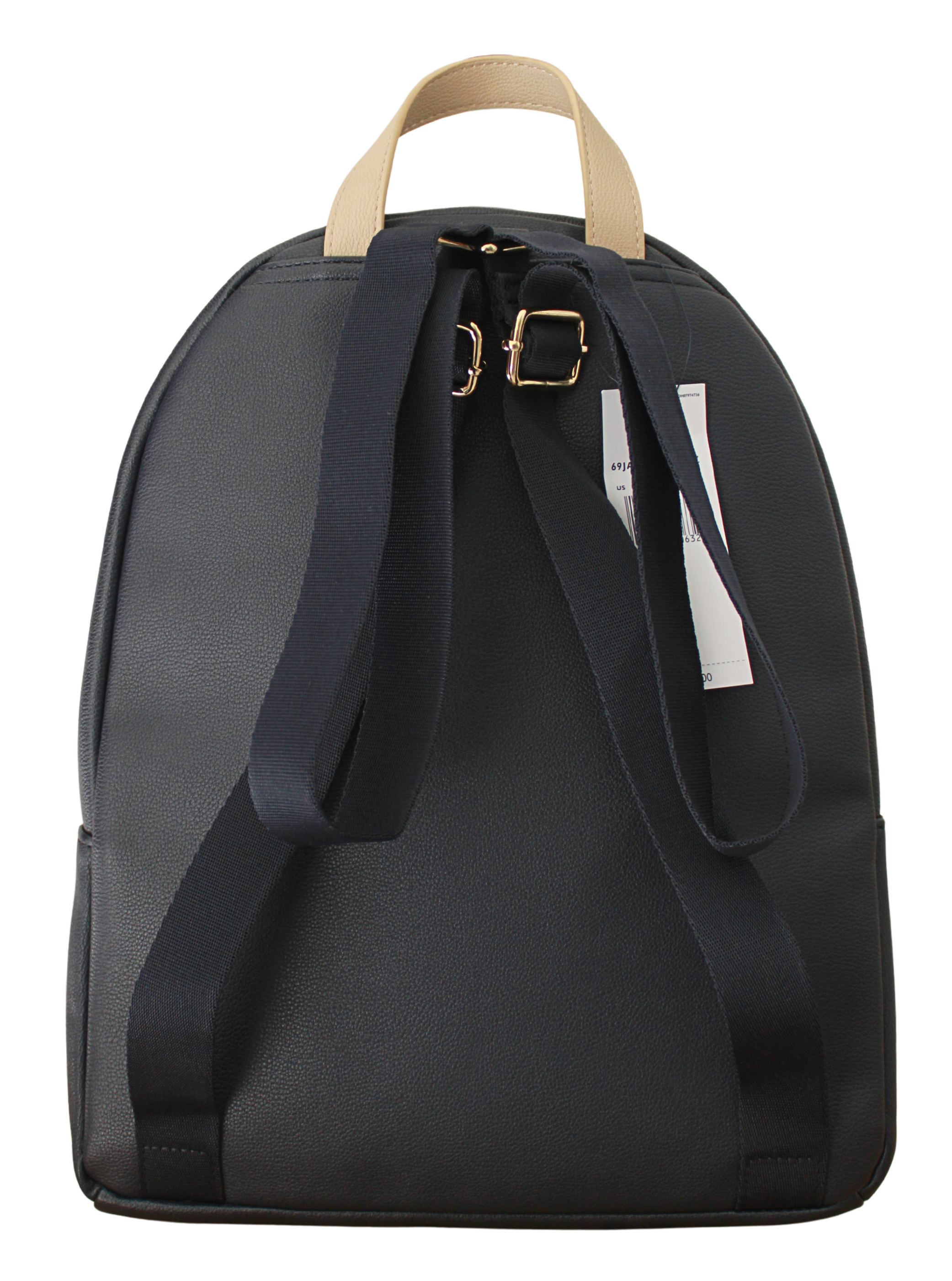Bolso Backpack Tommy Hilfiger Negro detallen en Beige
